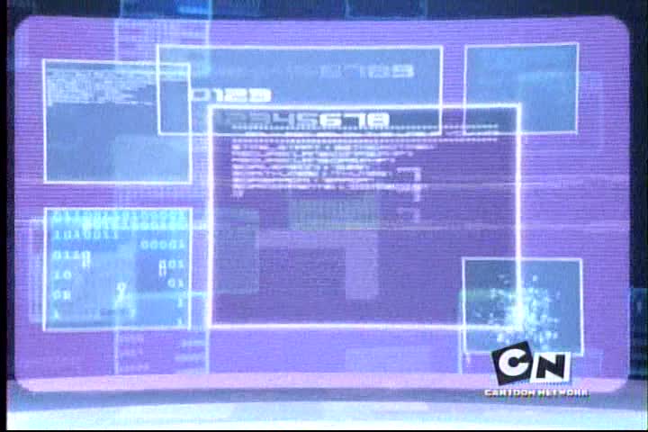 Codes on a Tower interface using the font Gunship.