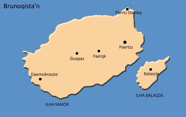 Mapa do Brunoquistão