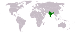 Location of the Indian Social Republic