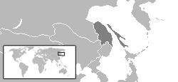Location of Sakhaliya
